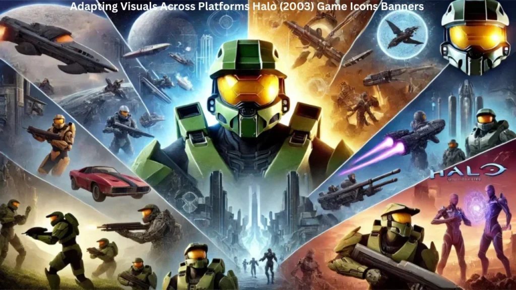 Adapting Visuals Across Platforms Halo (2003) Game Icons Banners