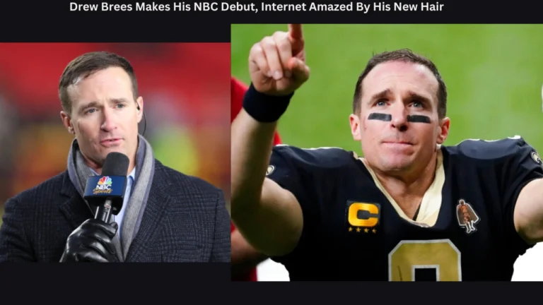 Drew Brees Makes His NBC Debut, Internet Amazed By His New Hair