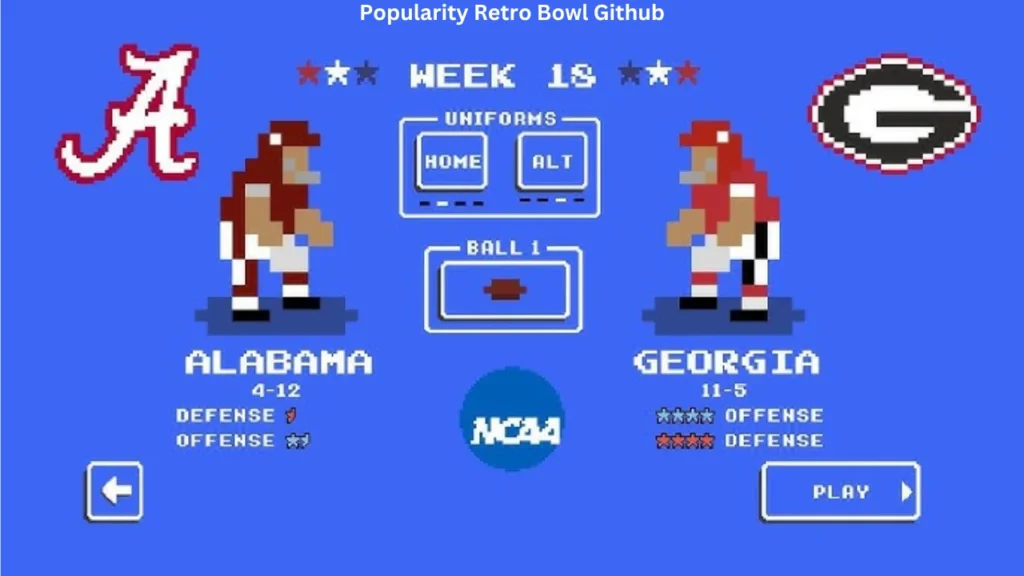 Popularity Retro Bowl Github 